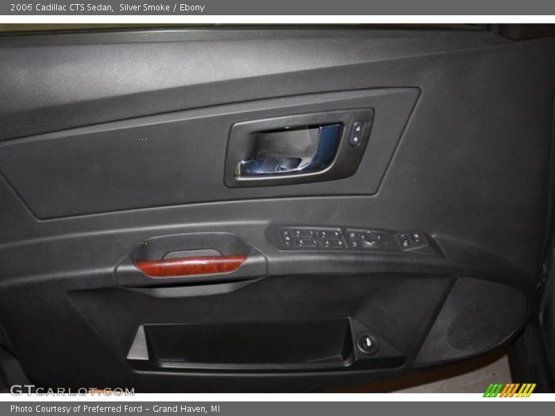 Silver Smoke / Ebony 2006 Cadillac CTS Sedan
