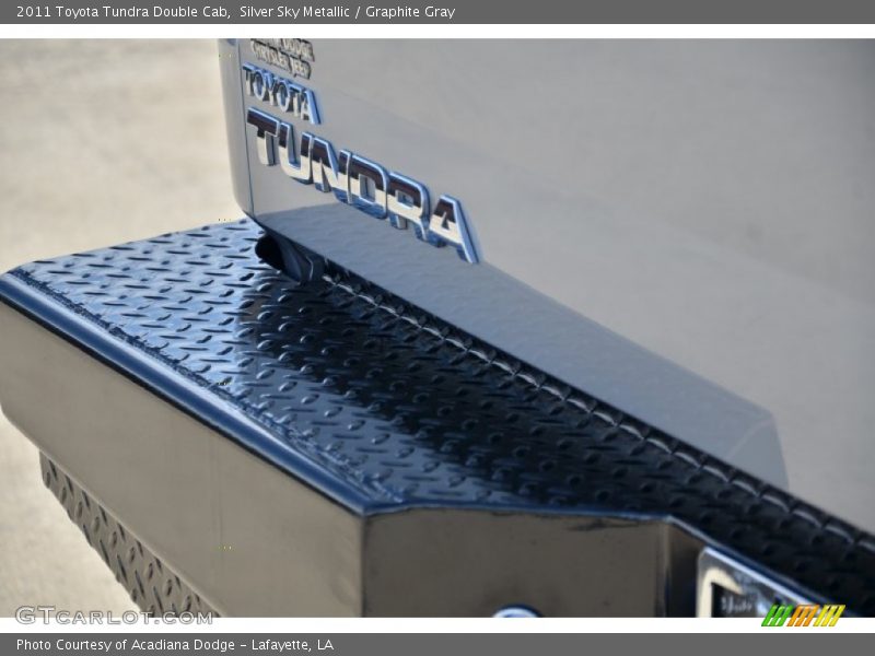 Silver Sky Metallic / Graphite Gray 2011 Toyota Tundra Double Cab