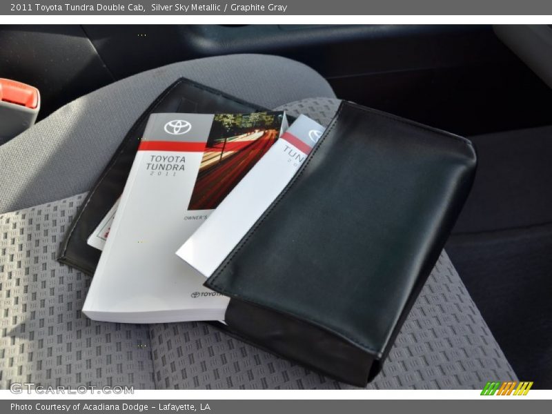 Silver Sky Metallic / Graphite Gray 2011 Toyota Tundra Double Cab