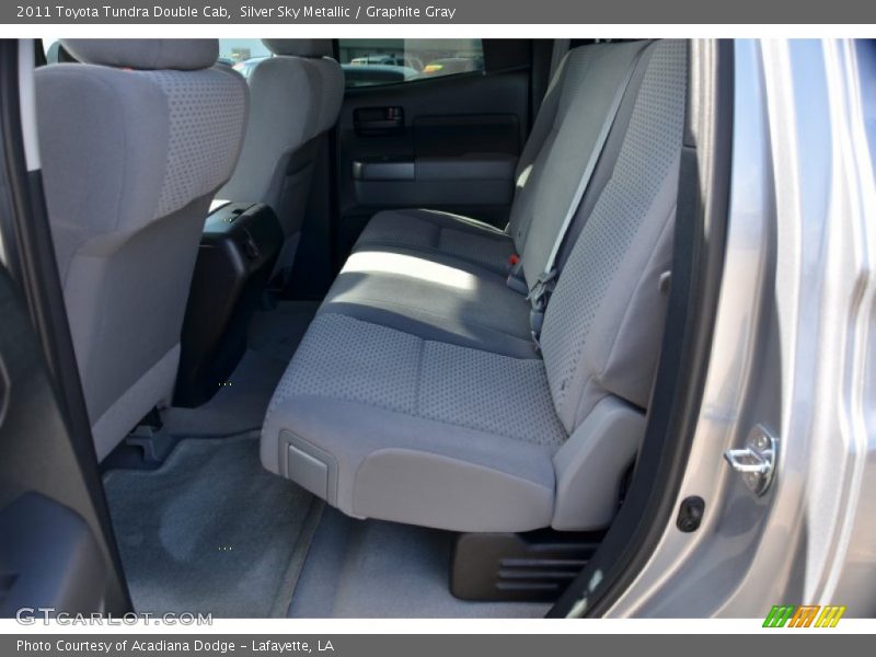 Silver Sky Metallic / Graphite Gray 2011 Toyota Tundra Double Cab