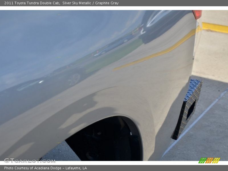 Silver Sky Metallic / Graphite Gray 2011 Toyota Tundra Double Cab