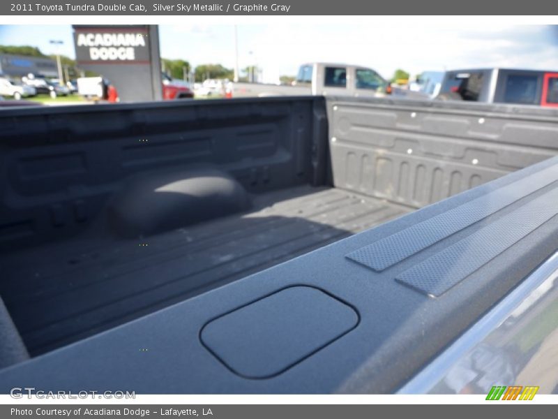 Silver Sky Metallic / Graphite Gray 2011 Toyota Tundra Double Cab