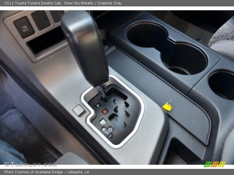 Silver Sky Metallic / Graphite Gray 2011 Toyota Tundra Double Cab