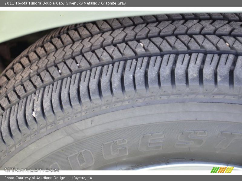 Silver Sky Metallic / Graphite Gray 2011 Toyota Tundra Double Cab