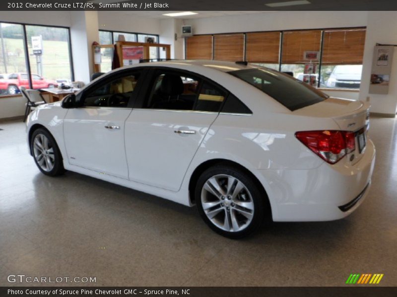 Summit White / Jet Black 2012 Chevrolet Cruze LTZ/RS