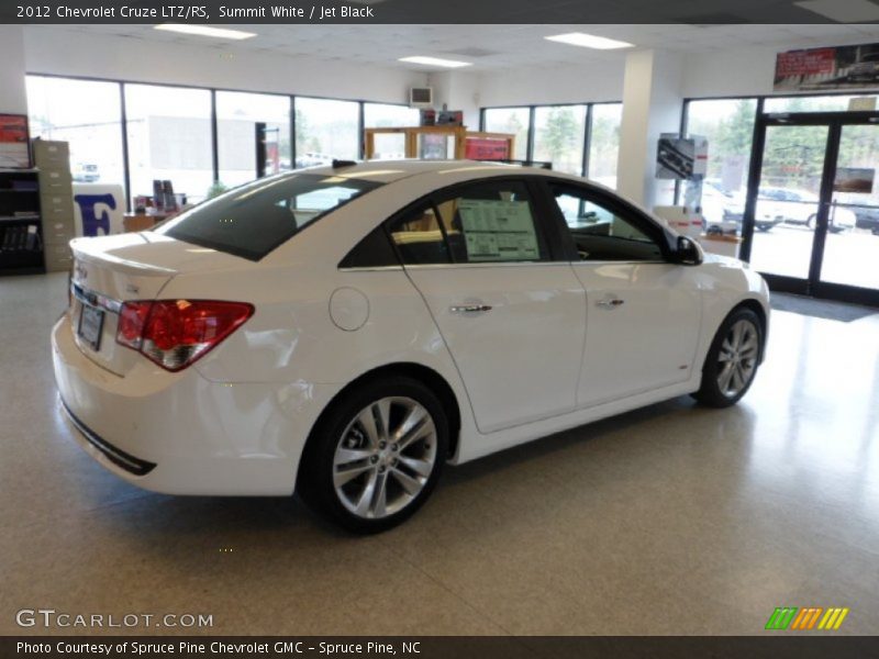 Summit White / Jet Black 2012 Chevrolet Cruze LTZ/RS