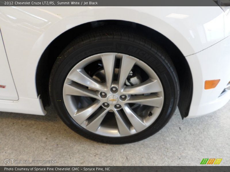 Summit White / Jet Black 2012 Chevrolet Cruze LTZ/RS