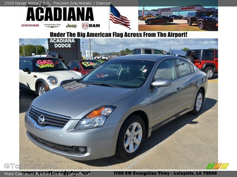 Precision Gray Metallic / Charcoal 2009 Nissan Altima 2.5 SL