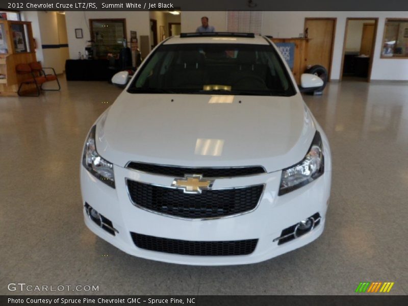 Summit White / Jet Black 2012 Chevrolet Cruze LTZ/RS