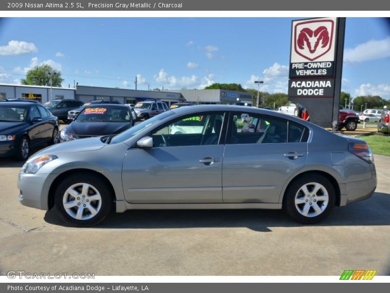 Precision Gray Metallic / Charcoal 2009 Nissan Altima 2.5 SL