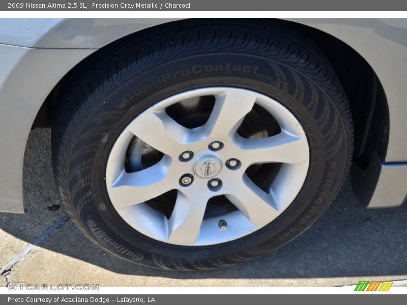 Precision Gray Metallic / Charcoal 2009 Nissan Altima 2.5 SL