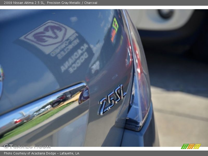 Precision Gray Metallic / Charcoal 2009 Nissan Altima 2.5 SL