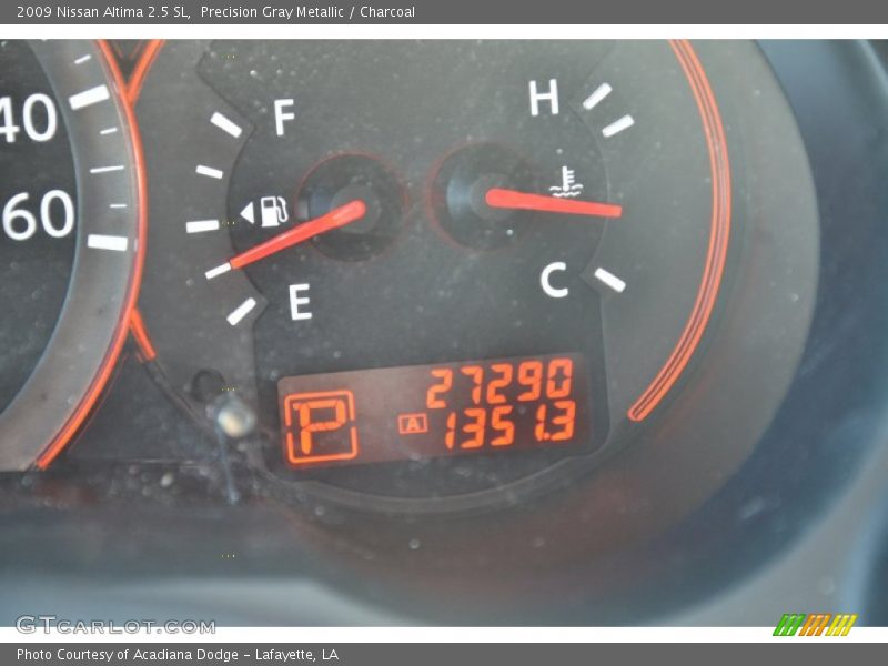 Precision Gray Metallic / Charcoal 2009 Nissan Altima 2.5 SL