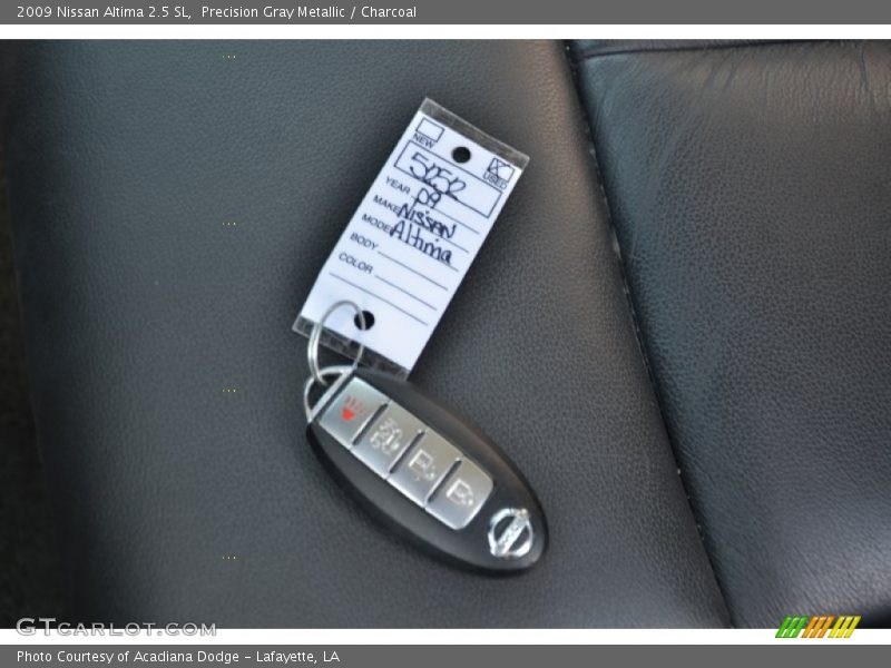 Precision Gray Metallic / Charcoal 2009 Nissan Altima 2.5 SL