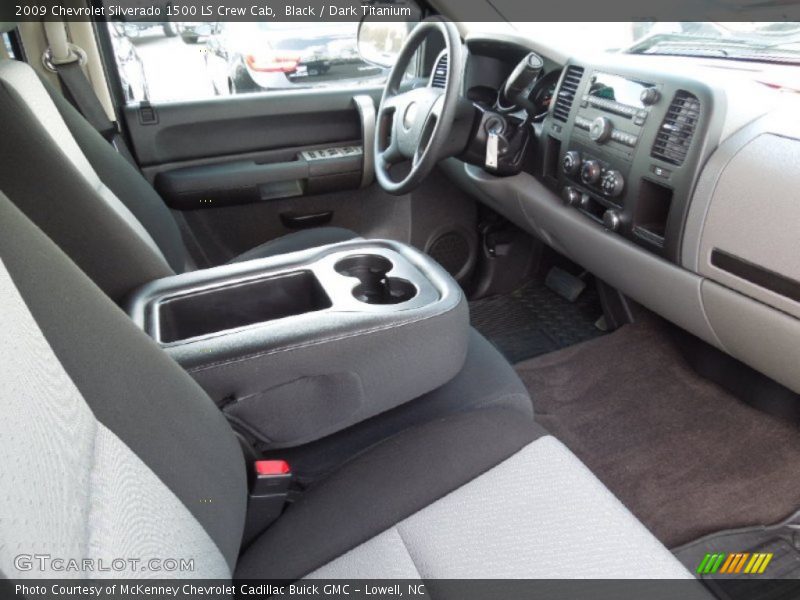 Black / Dark Titanium 2009 Chevrolet Silverado 1500 LS Crew Cab