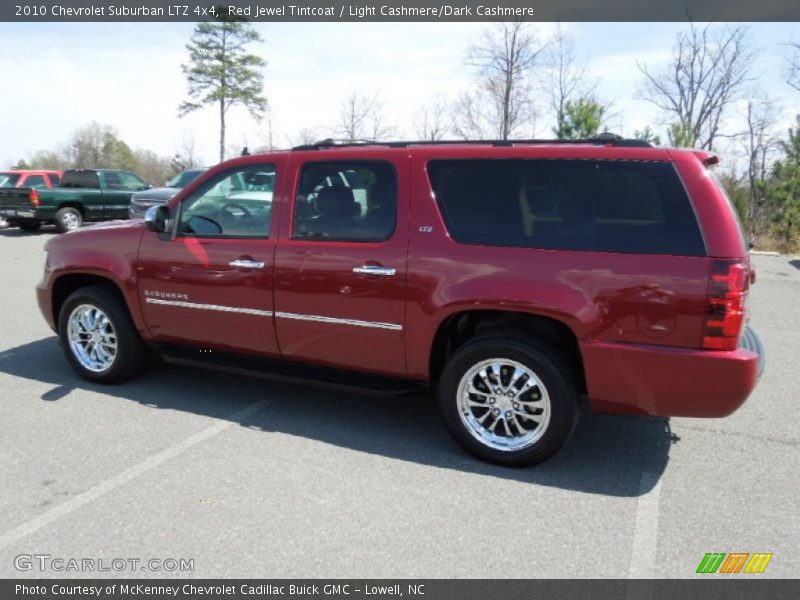 Red Jewel Tintcoat / Light Cashmere/Dark Cashmere 2010 Chevrolet Suburban LTZ 4x4