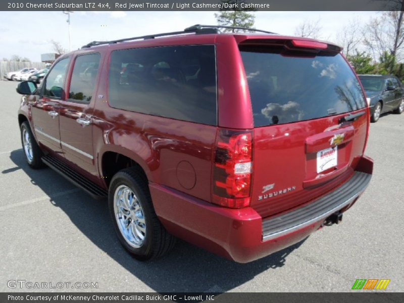 Red Jewel Tintcoat / Light Cashmere/Dark Cashmere 2010 Chevrolet Suburban LTZ 4x4