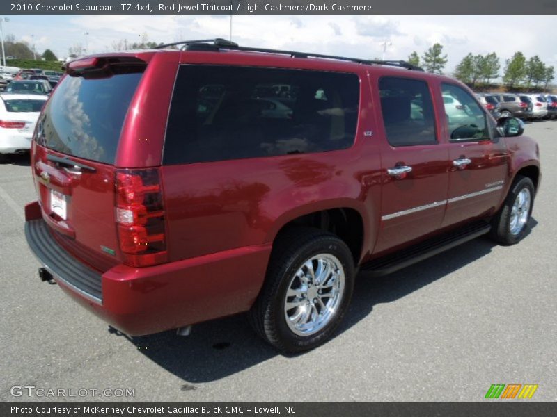 Red Jewel Tintcoat / Light Cashmere/Dark Cashmere 2010 Chevrolet Suburban LTZ 4x4