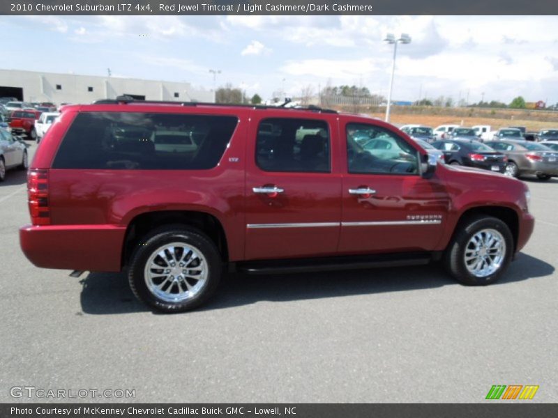 Red Jewel Tintcoat / Light Cashmere/Dark Cashmere 2010 Chevrolet Suburban LTZ 4x4