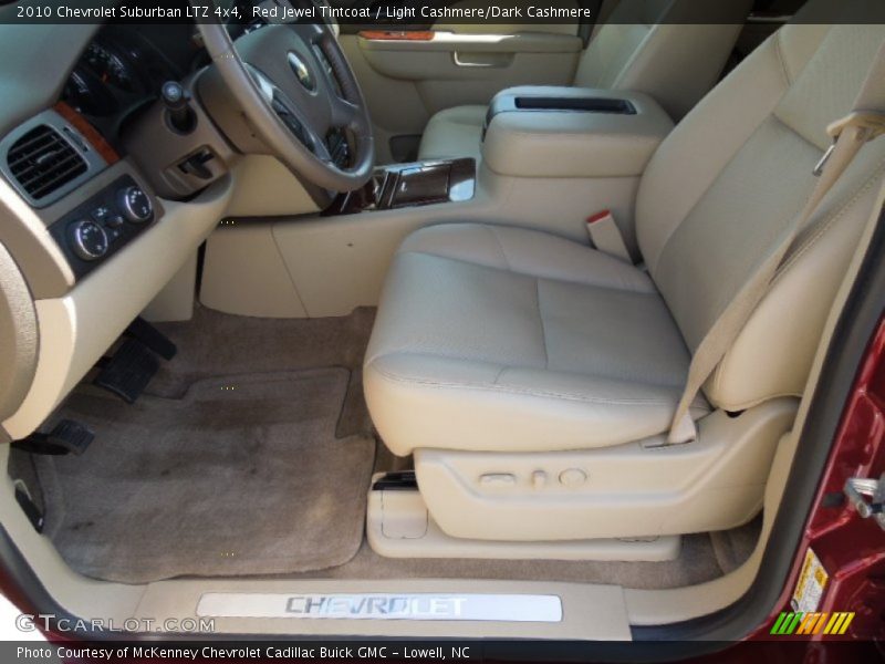 Red Jewel Tintcoat / Light Cashmere/Dark Cashmere 2010 Chevrolet Suburban LTZ 4x4