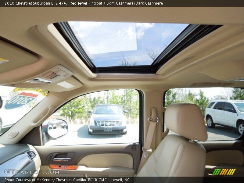 Red Jewel Tintcoat / Light Cashmere/Dark Cashmere 2010 Chevrolet Suburban LTZ 4x4