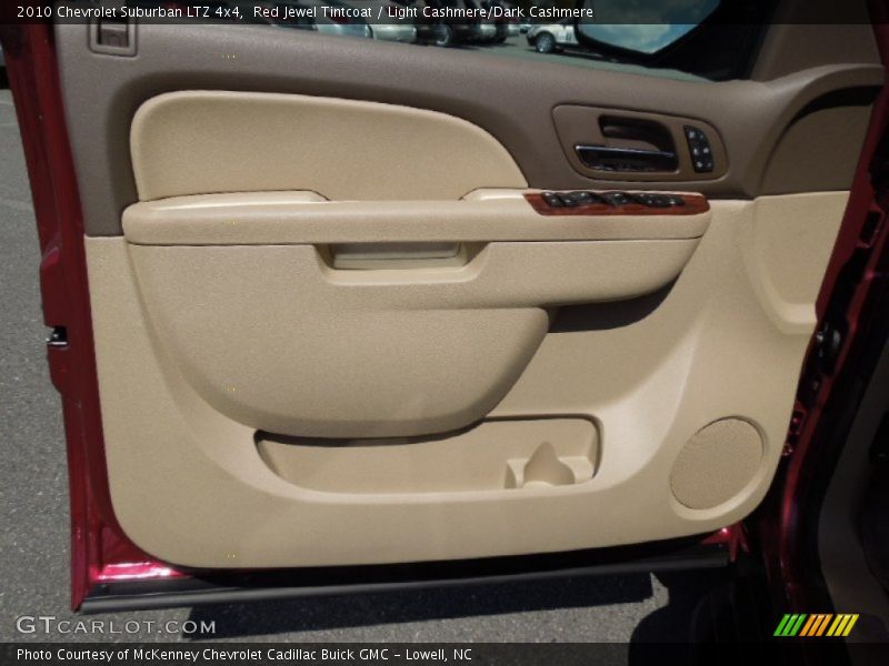 Red Jewel Tintcoat / Light Cashmere/Dark Cashmere 2010 Chevrolet Suburban LTZ 4x4