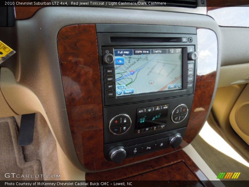 Red Jewel Tintcoat / Light Cashmere/Dark Cashmere 2010 Chevrolet Suburban LTZ 4x4