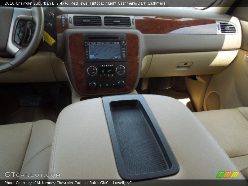 Red Jewel Tintcoat / Light Cashmere/Dark Cashmere 2010 Chevrolet Suburban LTZ 4x4