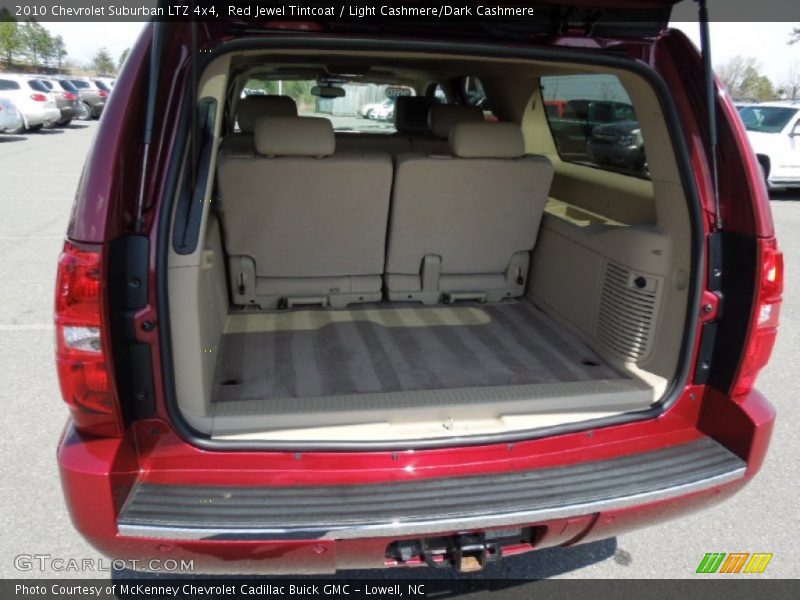 Red Jewel Tintcoat / Light Cashmere/Dark Cashmere 2010 Chevrolet Suburban LTZ 4x4