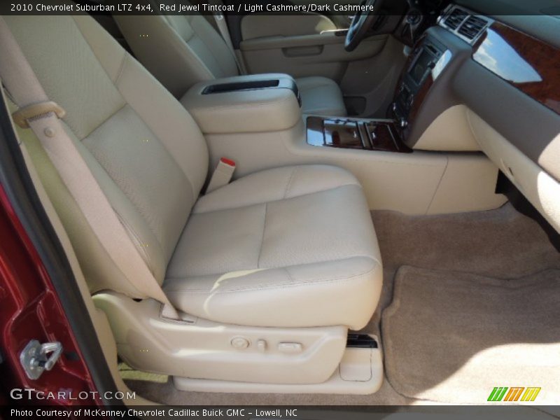 Red Jewel Tintcoat / Light Cashmere/Dark Cashmere 2010 Chevrolet Suburban LTZ 4x4