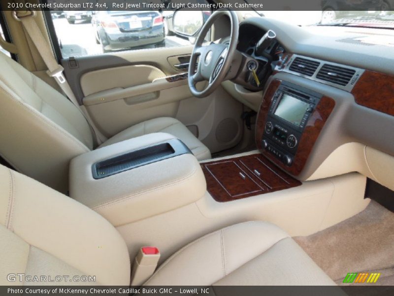 Red Jewel Tintcoat / Light Cashmere/Dark Cashmere 2010 Chevrolet Suburban LTZ 4x4