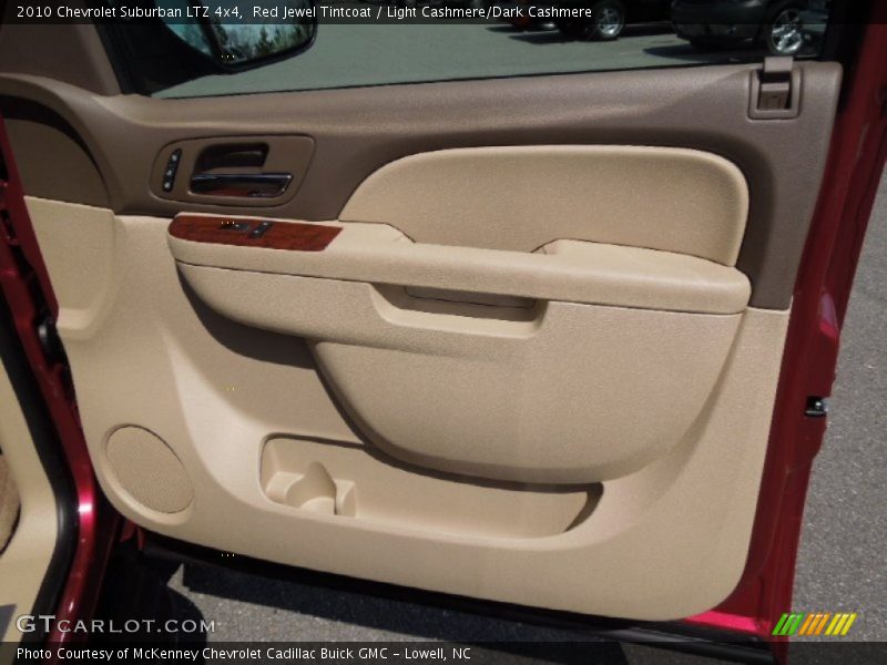 Red Jewel Tintcoat / Light Cashmere/Dark Cashmere 2010 Chevrolet Suburban LTZ 4x4