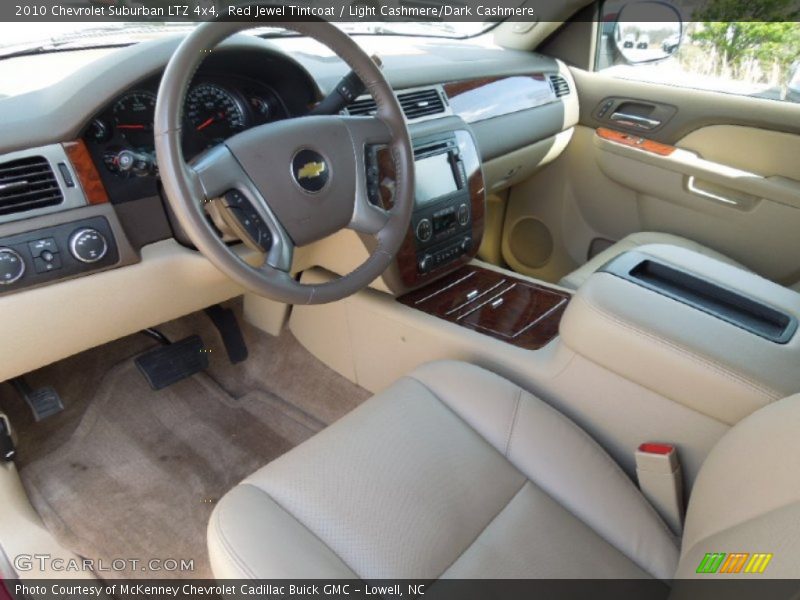 Light Cashmere/Dark Cashmere Interior - 2010 Suburban LTZ 4x4 