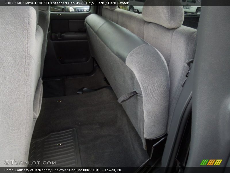 Onyx Black / Dark Pewter 2003 GMC Sierra 1500 SLE Extended Cab 4x4