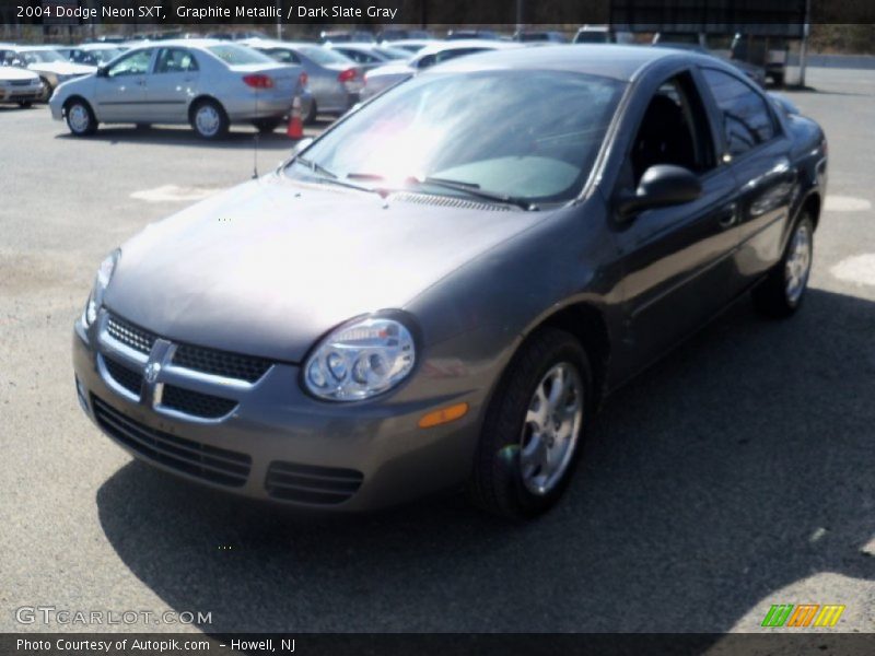 Graphite Metallic / Dark Slate Gray 2004 Dodge Neon SXT