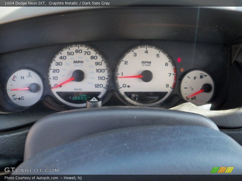 Graphite Metallic / Dark Slate Gray 2004 Dodge Neon SXT