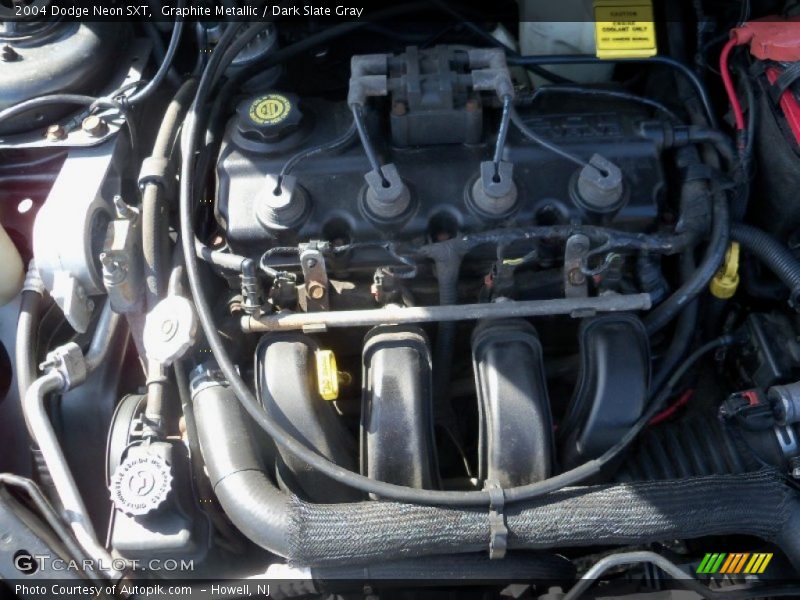 Graphite Metallic / Dark Slate Gray 2004 Dodge Neon SXT