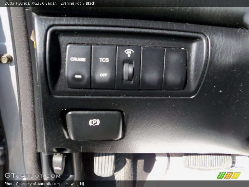 Evening Fog / Black 2003 Hyundai XG350 Sedan