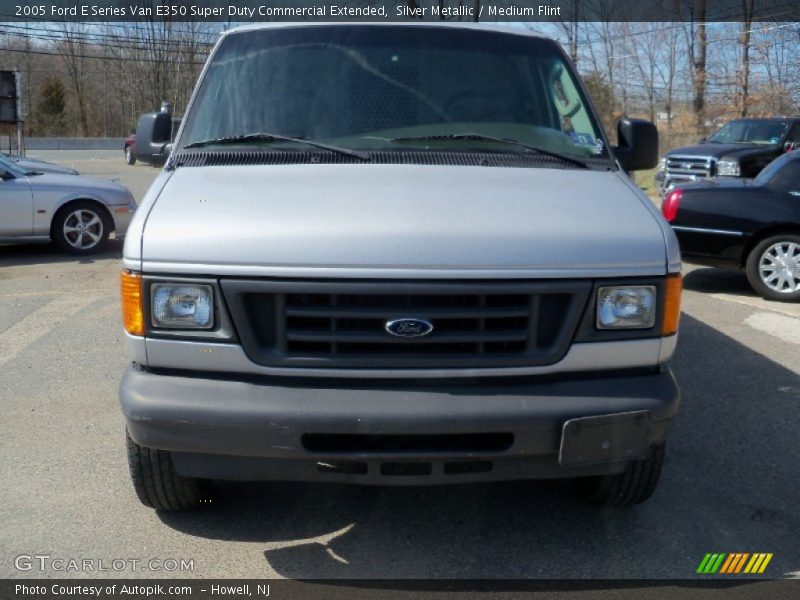 Silver Metallic / Medium Flint 2005 Ford E Series Van E350 Super Duty Commercial Extended