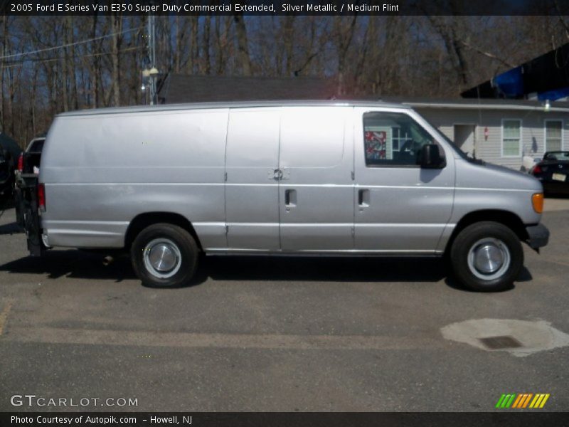 Silver Metallic / Medium Flint 2005 Ford E Series Van E350 Super Duty Commercial Extended