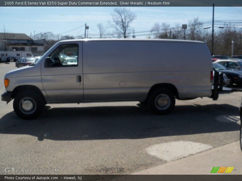 Silver Metallic / Medium Flint 2005 Ford E Series Van E350 Super Duty Commercial Extended