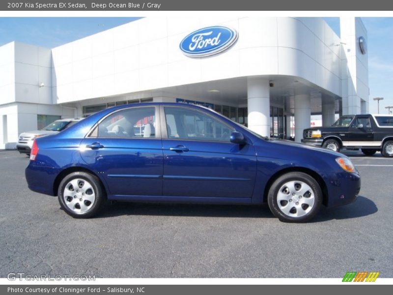  2007 Spectra EX Sedan Deep Ocean Blue