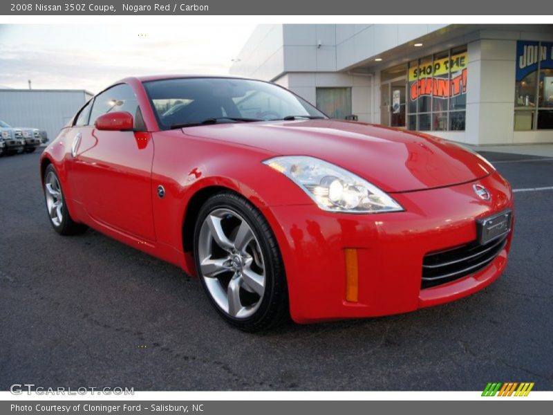 Nogaro Red / Carbon 2008 Nissan 350Z Coupe