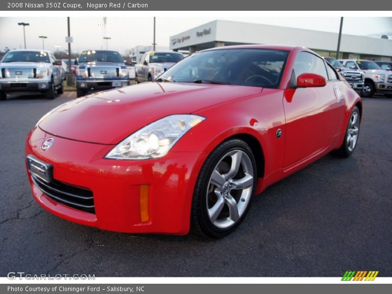 Nogaro Red / Carbon 2008 Nissan 350Z Coupe