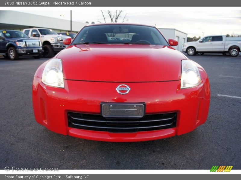 Nogaro Red / Carbon 2008 Nissan 350Z Coupe