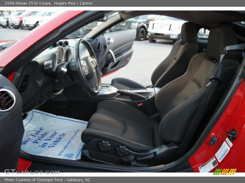 Nogaro Red / Carbon 2008 Nissan 350Z Coupe