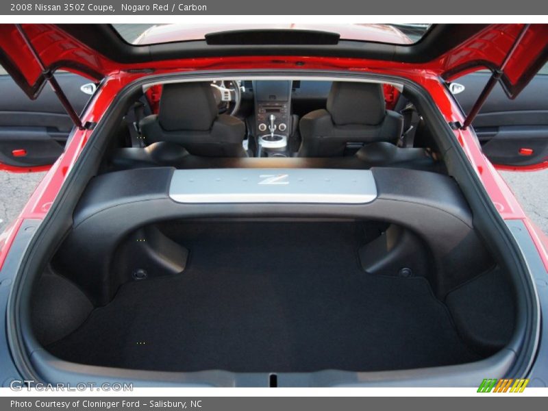 Nogaro Red / Carbon 2008 Nissan 350Z Coupe