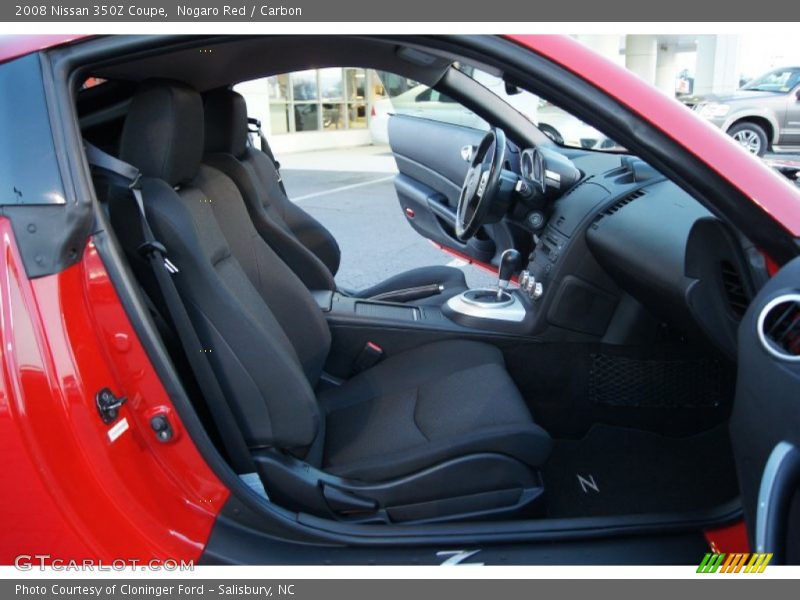 Nogaro Red / Carbon 2008 Nissan 350Z Coupe