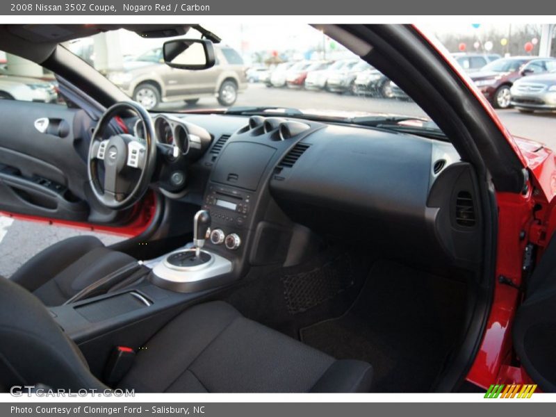 Nogaro Red / Carbon 2008 Nissan 350Z Coupe