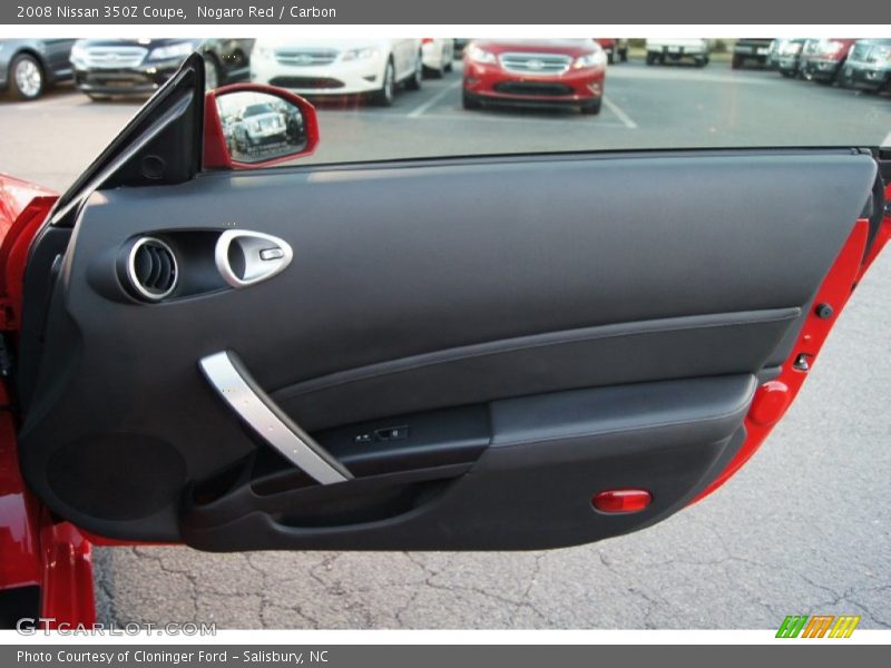 Nogaro Red / Carbon 2008 Nissan 350Z Coupe